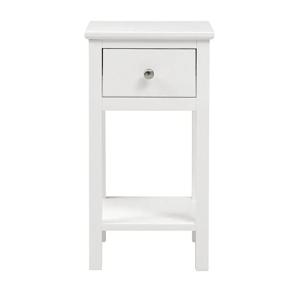 Cotswold Pair of Bedside Tables - White image