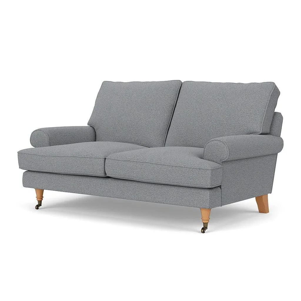 2-Seater Sofa - Blue Marl, House Weave