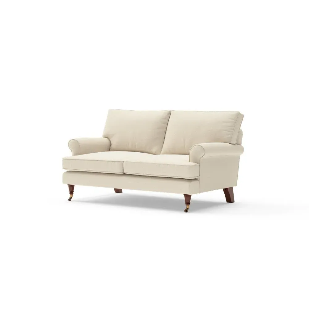 2-Seater Sofa - Cream, House Weave