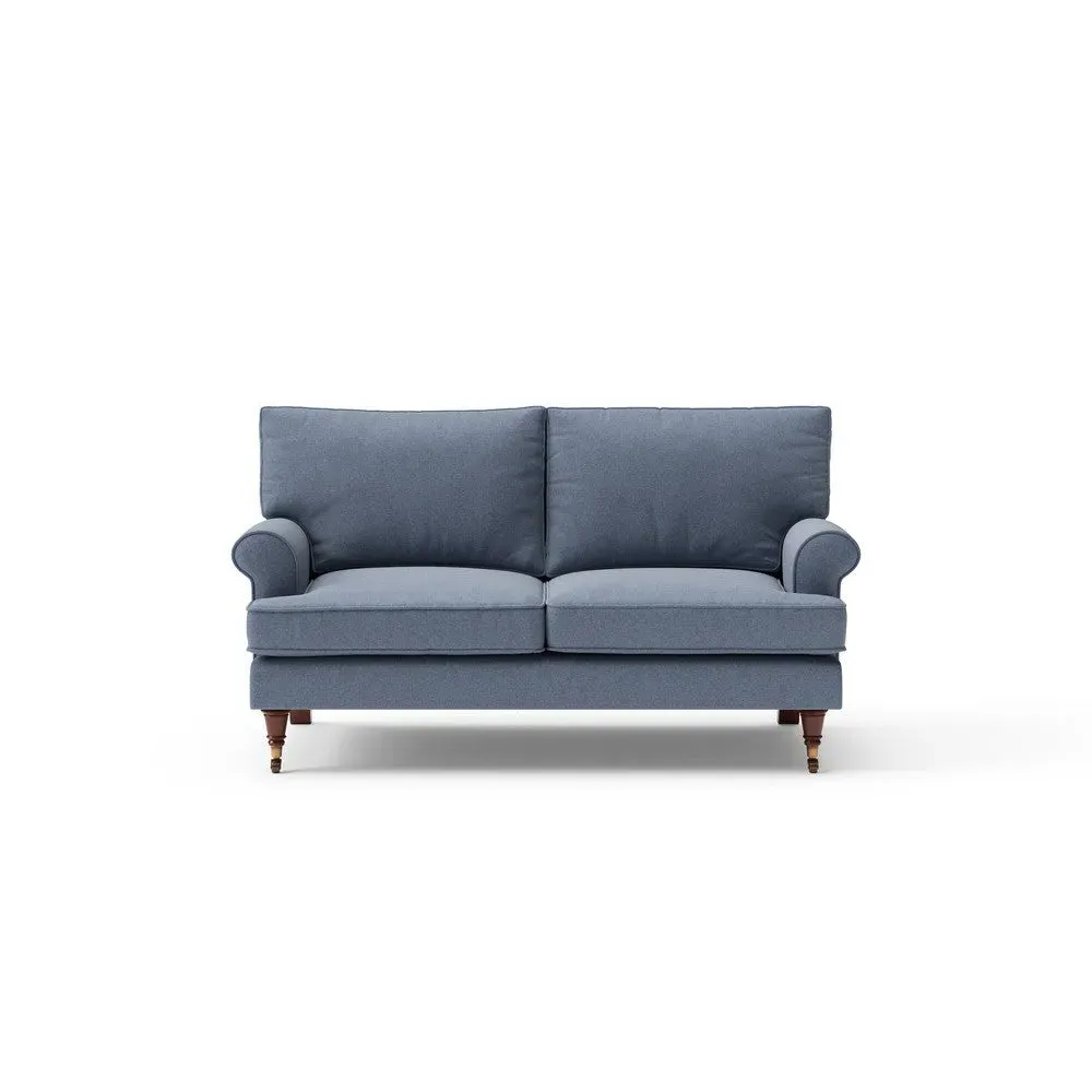 2-Seater Sofa - Indigo, House Linen Mix image