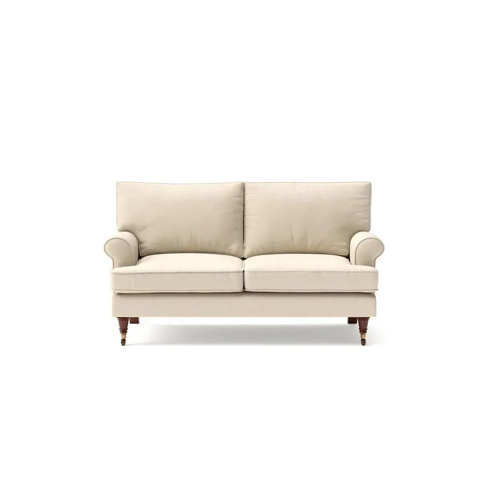 2-Seater Sofa - Lily White, House Linen Mix