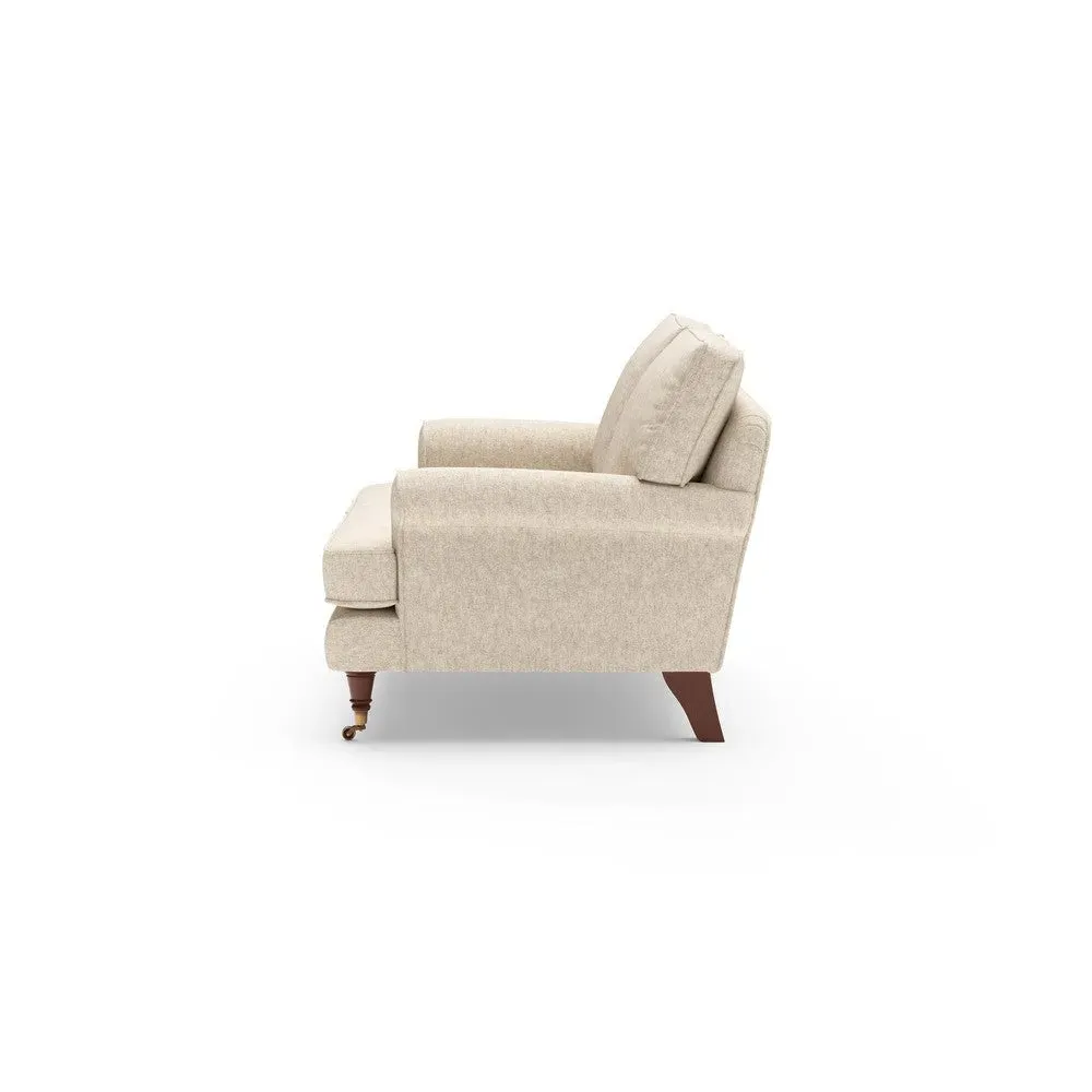 2-Seater Sofa - Natural, Aquaclean Oxford