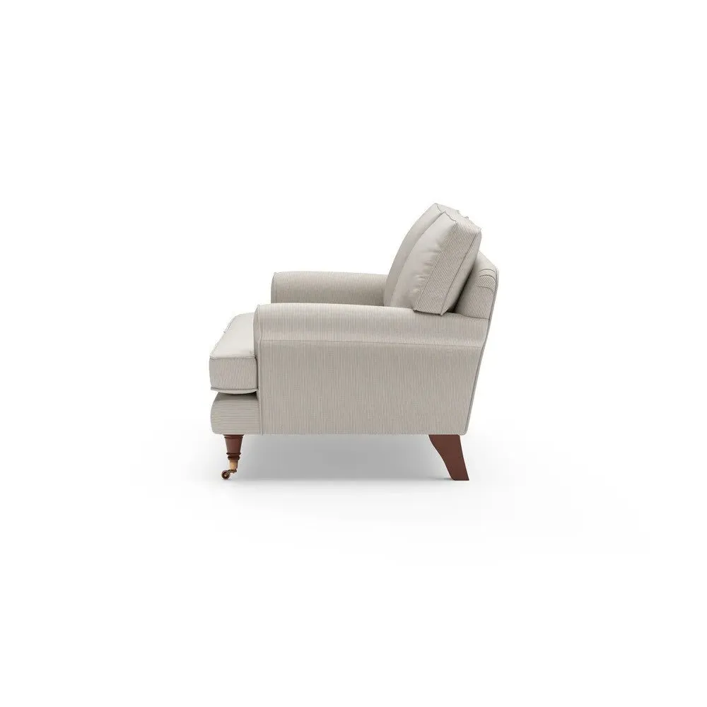 2-Seater Sofa - Natural, Broadway Stripe