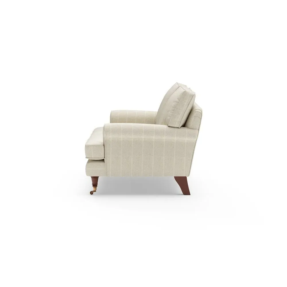 2-Seater Sofa - Natural, Compton Stripe