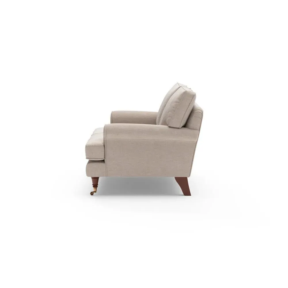 2-Seater Sofa - Natural, Eco Chenille