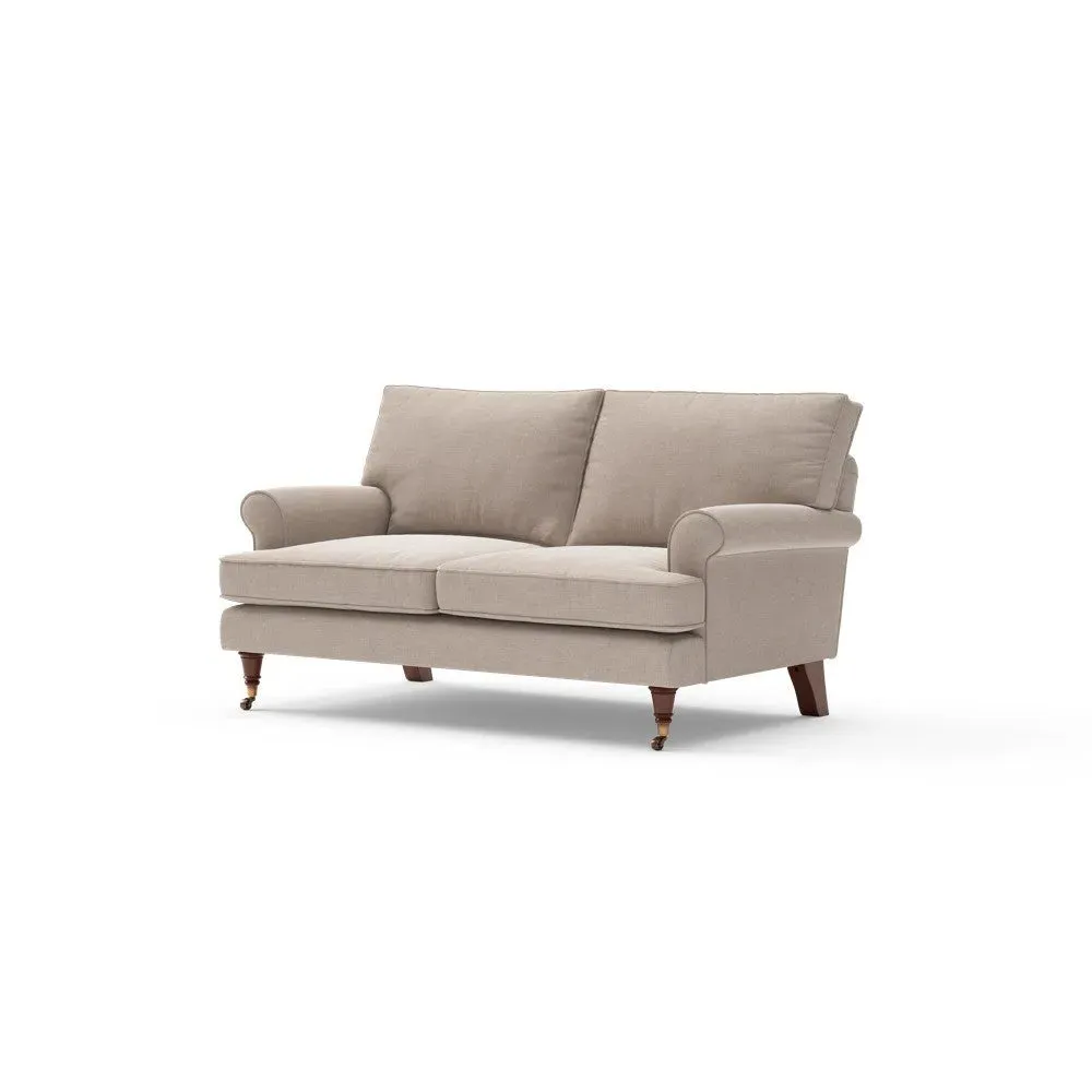 2-Seater Sofa - Natural, Eco Chenille