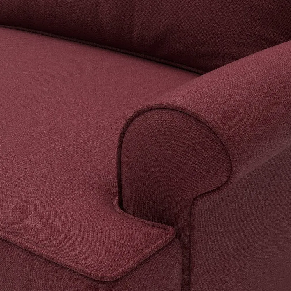 2-Seater Sofa - Rosehip, House Linen Mix