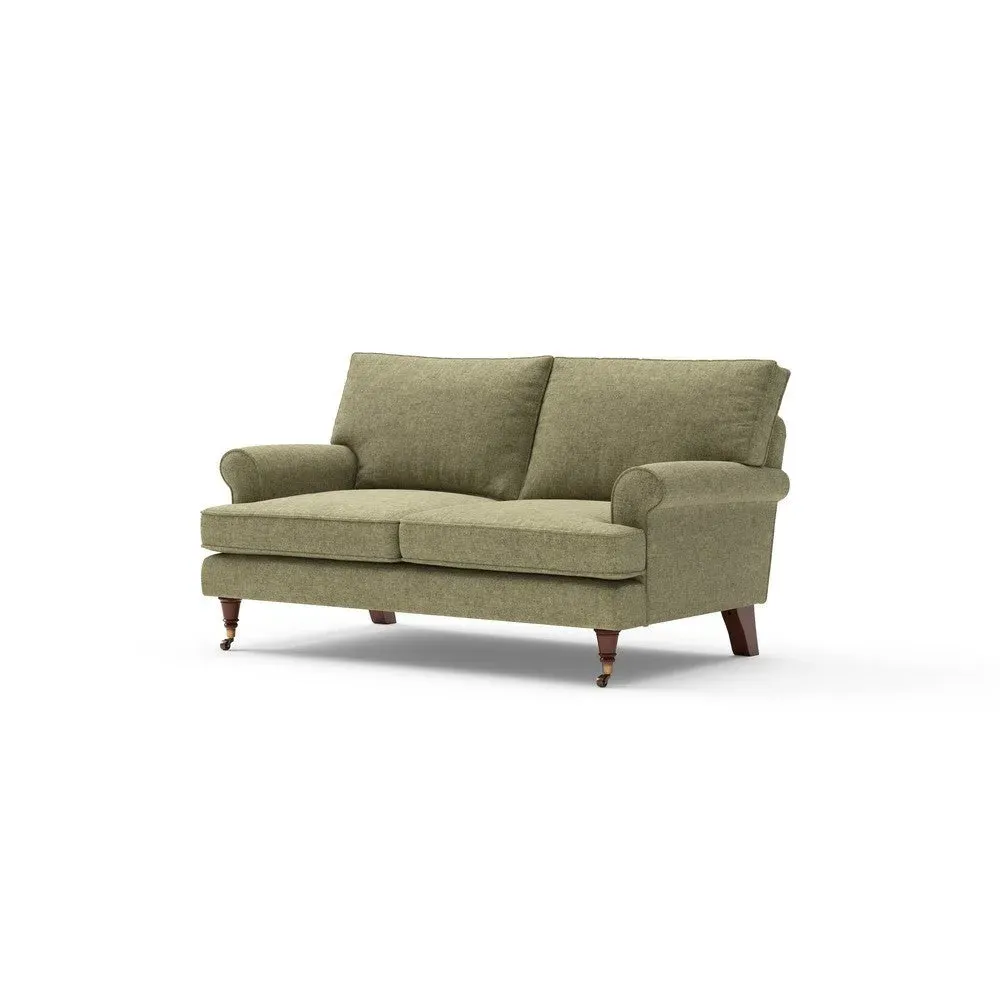 2-Seater Sofa - Sage Green, Aquaclean Oxford