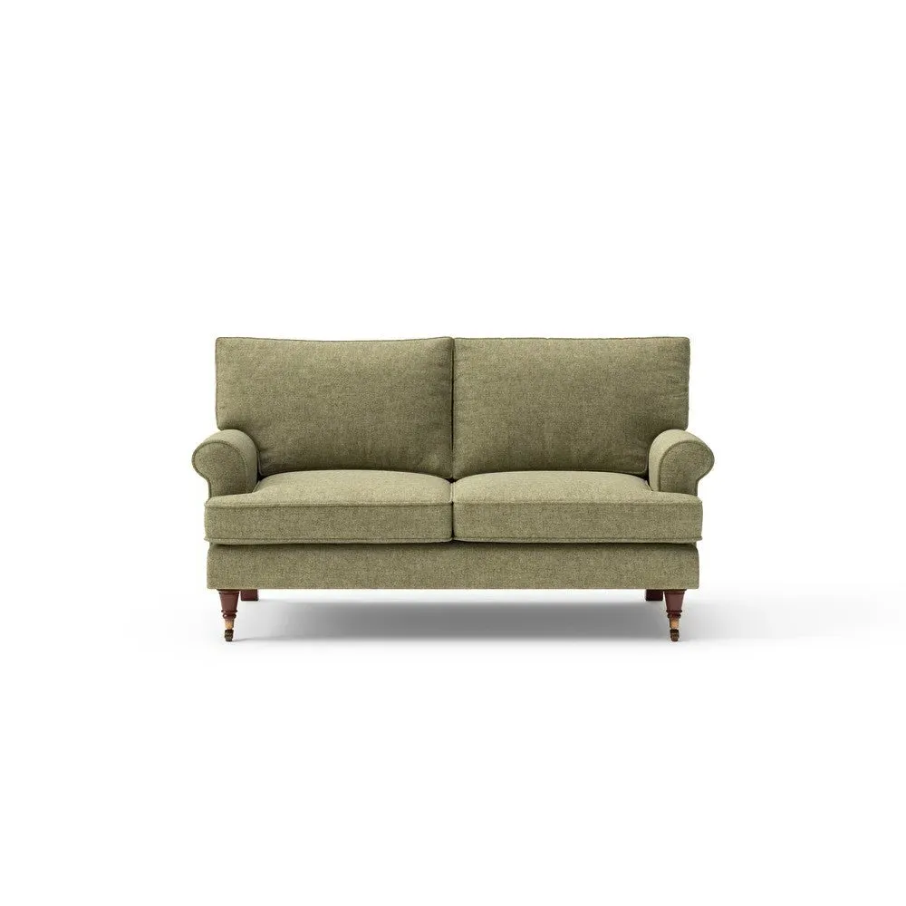 2-Seater Sofa - Sage Green, Aquaclean Oxford image