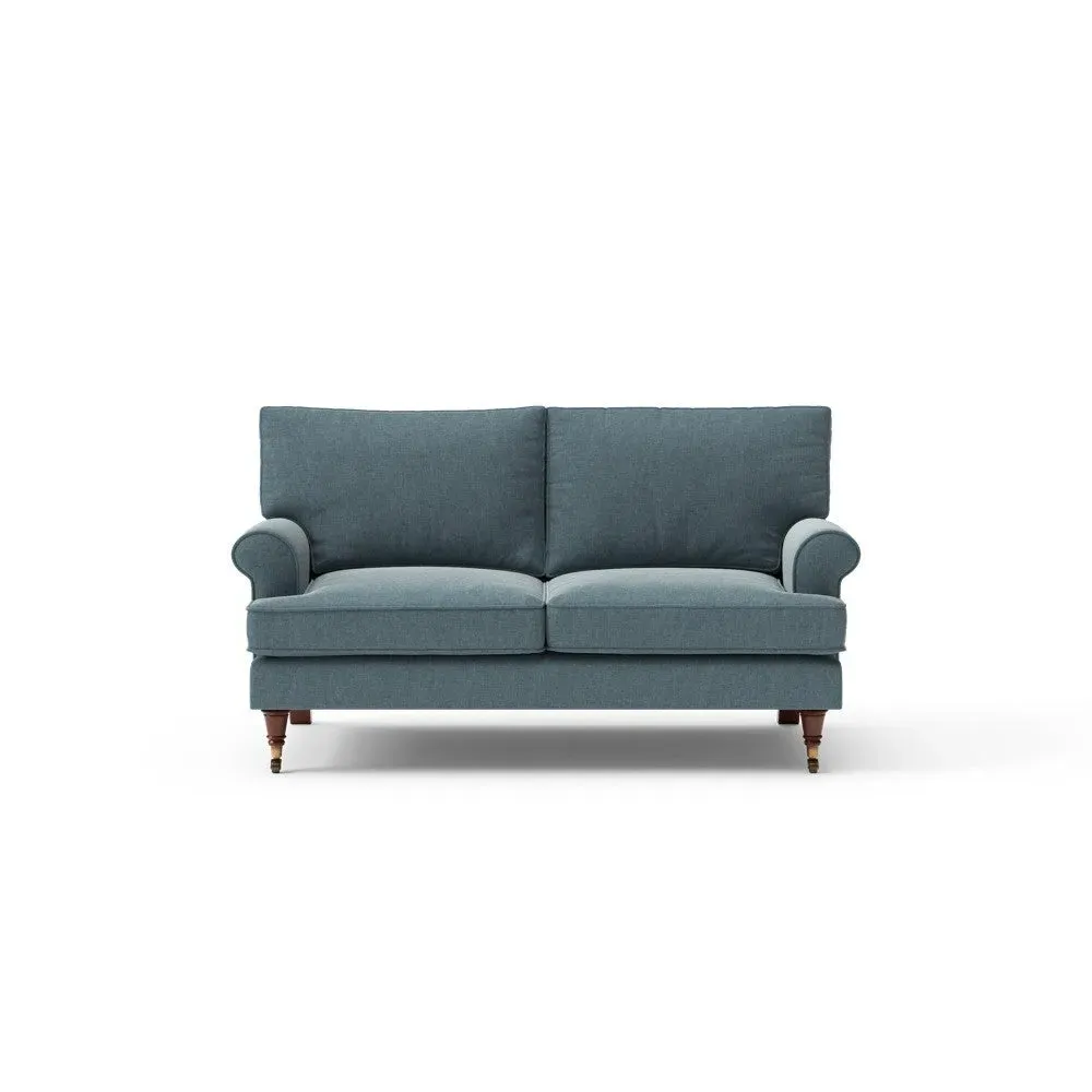 2-Seater Sofa - Teal, Eco Chenille