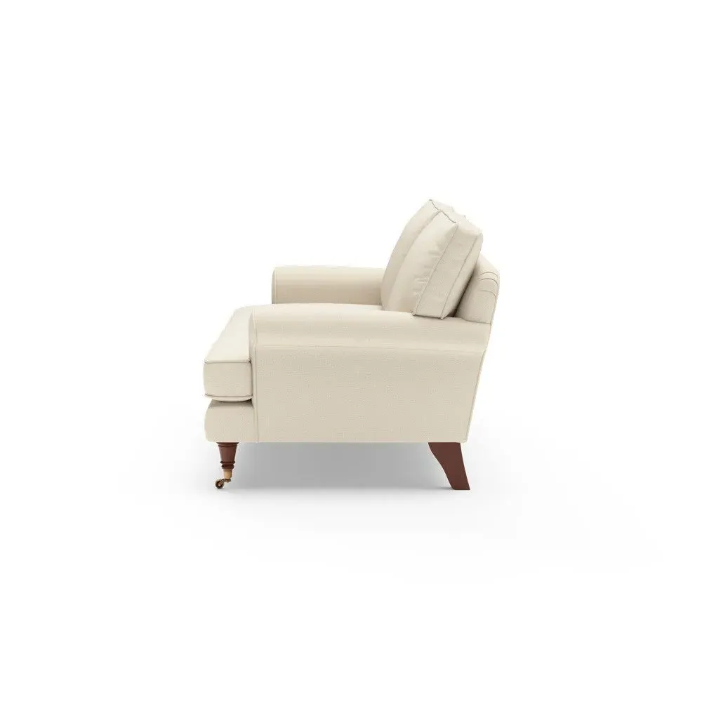 3-Seater Sofa - Cream, House Weave