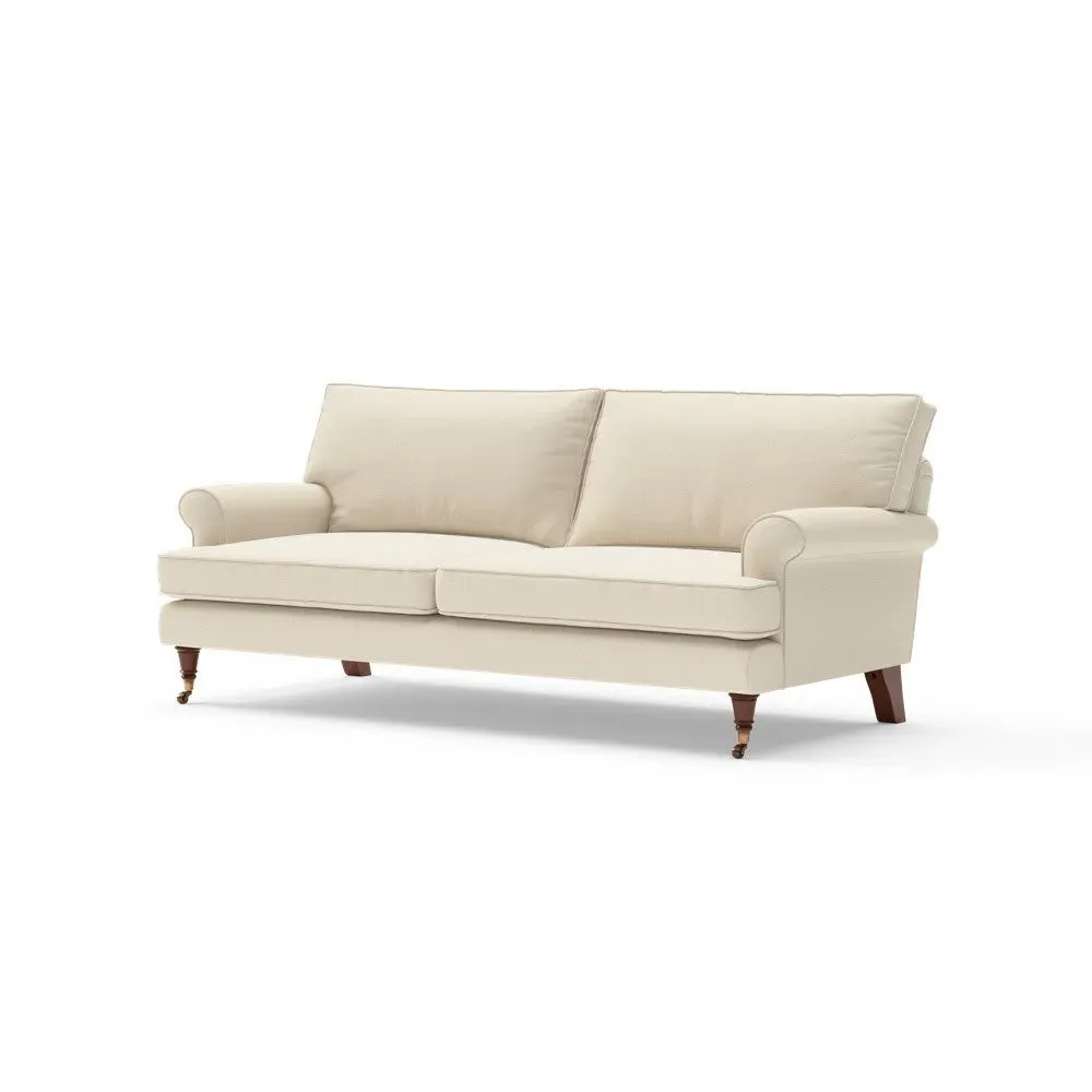3-Seater Sofa - Cream, House Weave