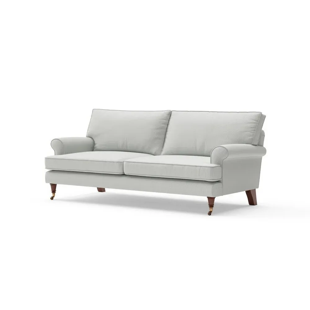 3-Seater Sofa - Duck Egg, Broadway Stripe
