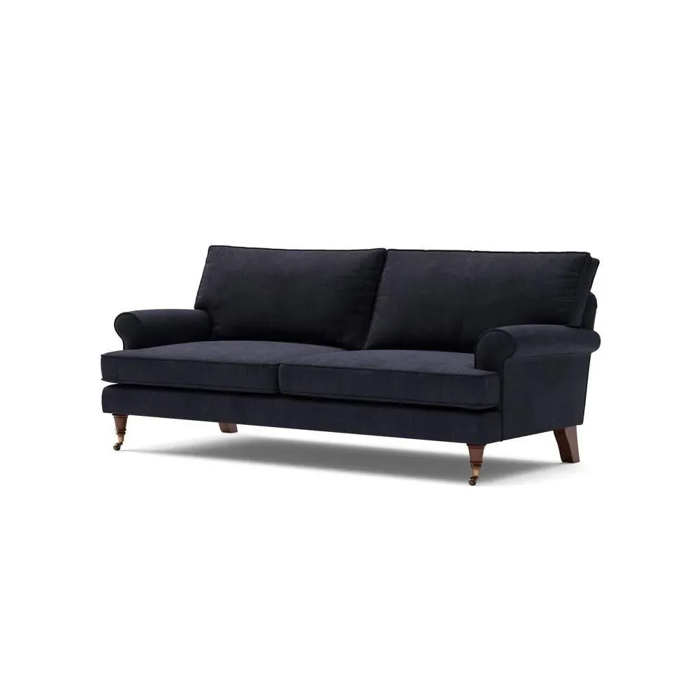 3-Seater Sofa - Ink, Eco Chenille