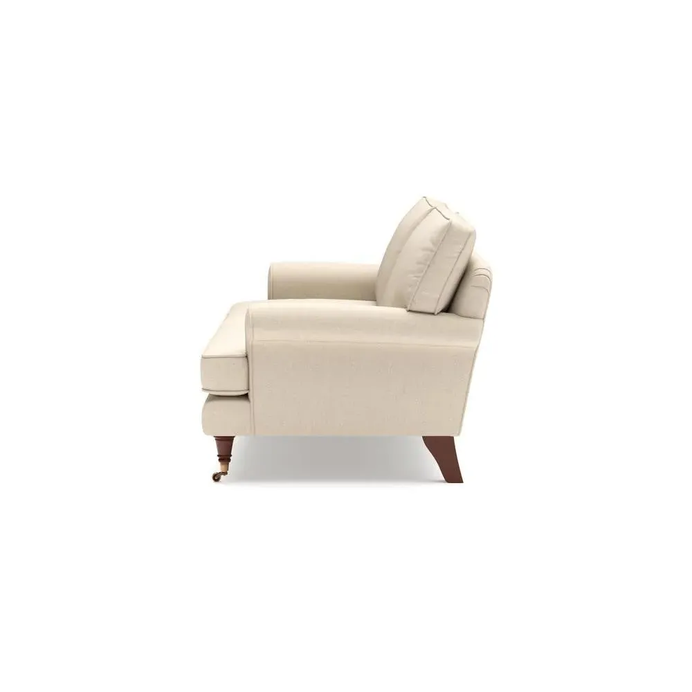 3-Seater Sofa - Lily White, House Linen Mix