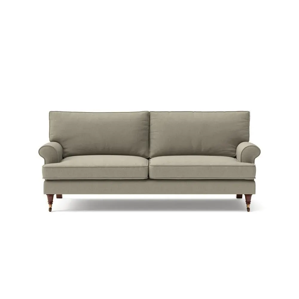 3-Seater Sofa - Mid Grey, House Linen Mix