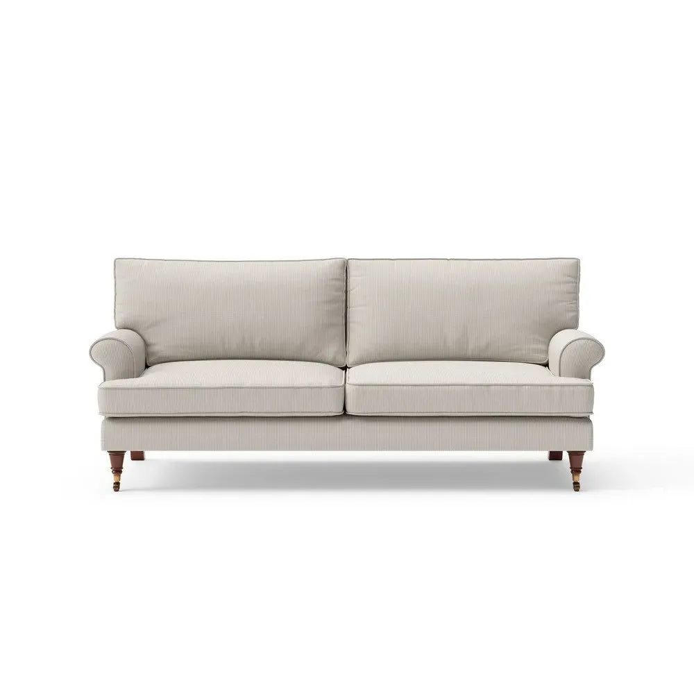 3-Seater Sofa - Natural, Broadway Stripe