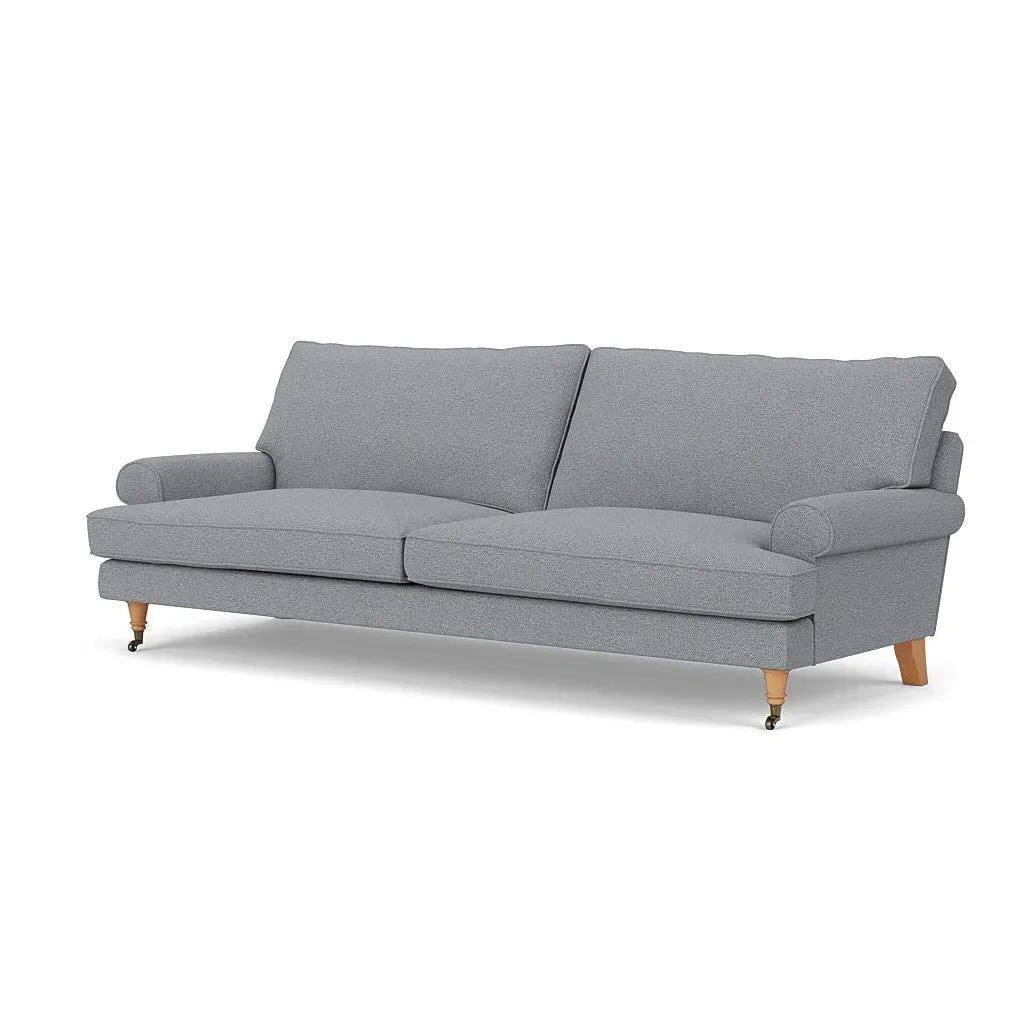 4-Seater Sofa - Blue Marl, House Weave