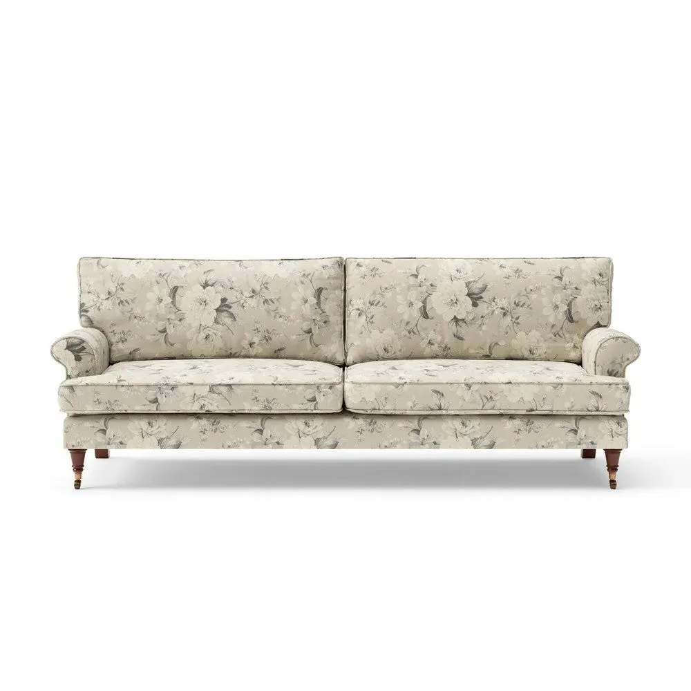 4-Seater Sofa - Clay, Broadway Floral