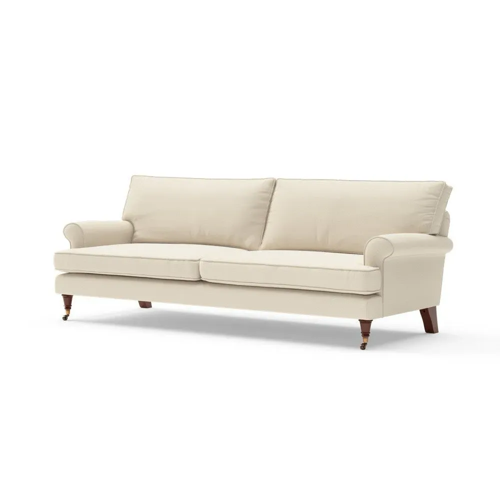 4-Seater Sofa - Cream, House Weave
