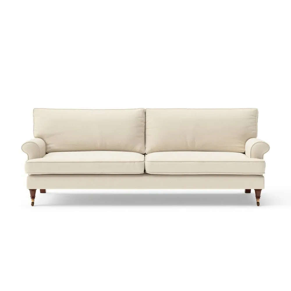 4-Seater Sofa - Cream, House Weave