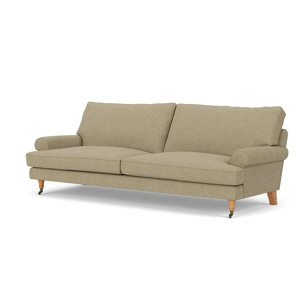 4-Seater Sofa - Green Marl, House Weave