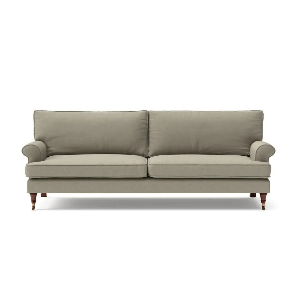 4-Seater Sofa - Mid Grey, House Linen Mix
