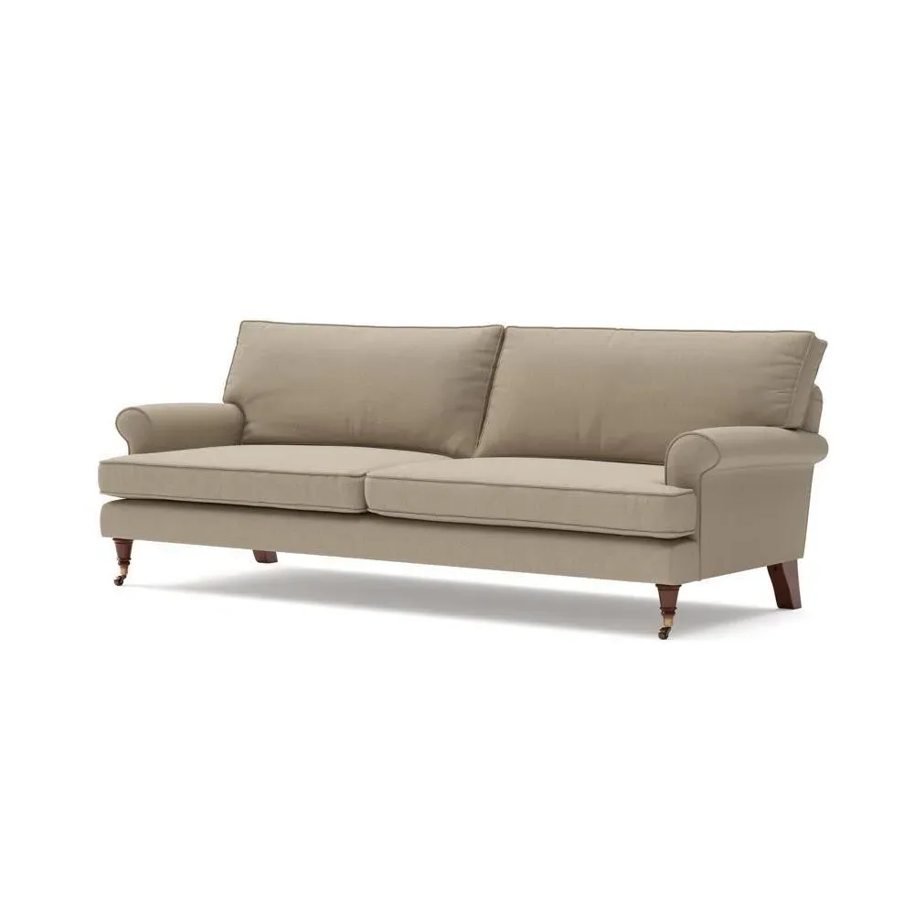 4-Seater Sofa - Natural, House Linen Mix