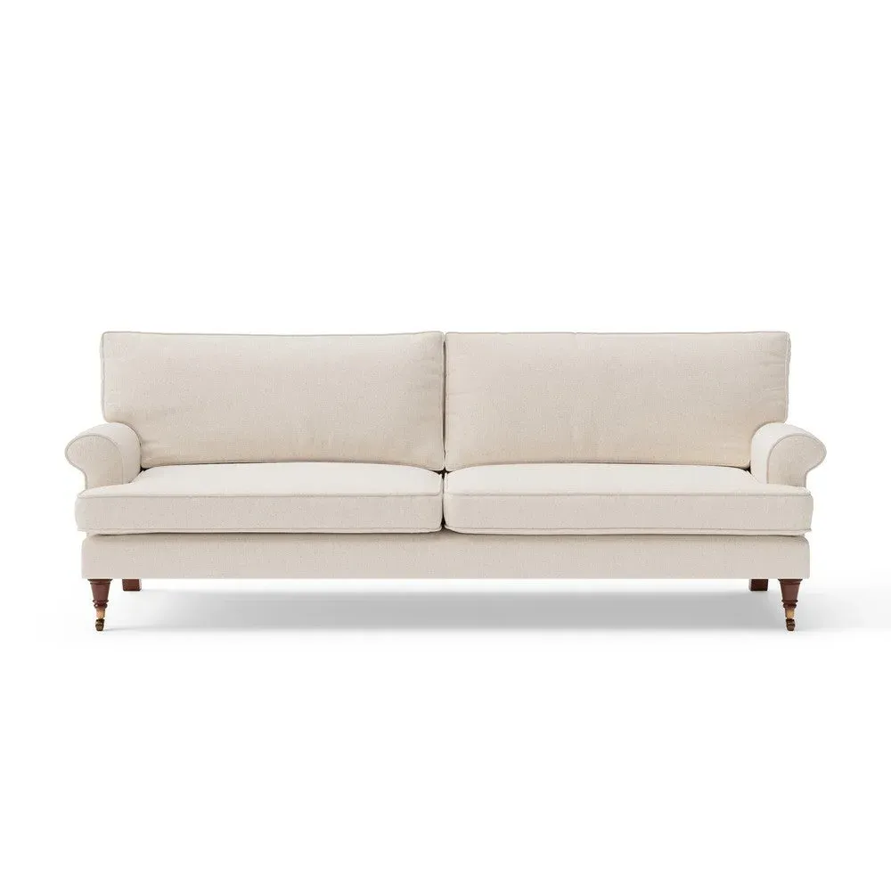 4-Seater Sofa - Natural, Rustic Weave