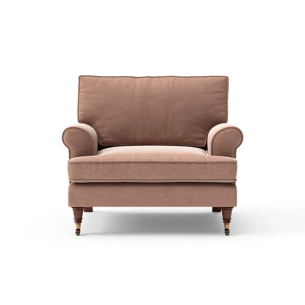 Armchair - Dusky Rose, Eco Chenille image