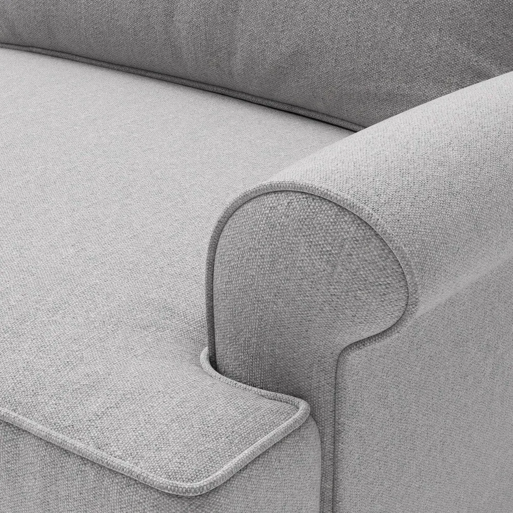 Armchair - Grey, Rustic Weave