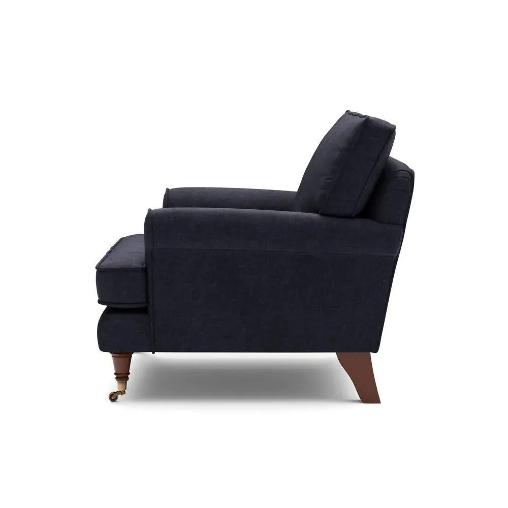 Armchair - Ink, Eco Chenille