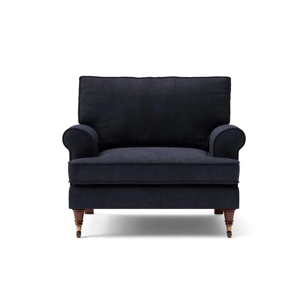 Armchair - Ink, Eco Chenille