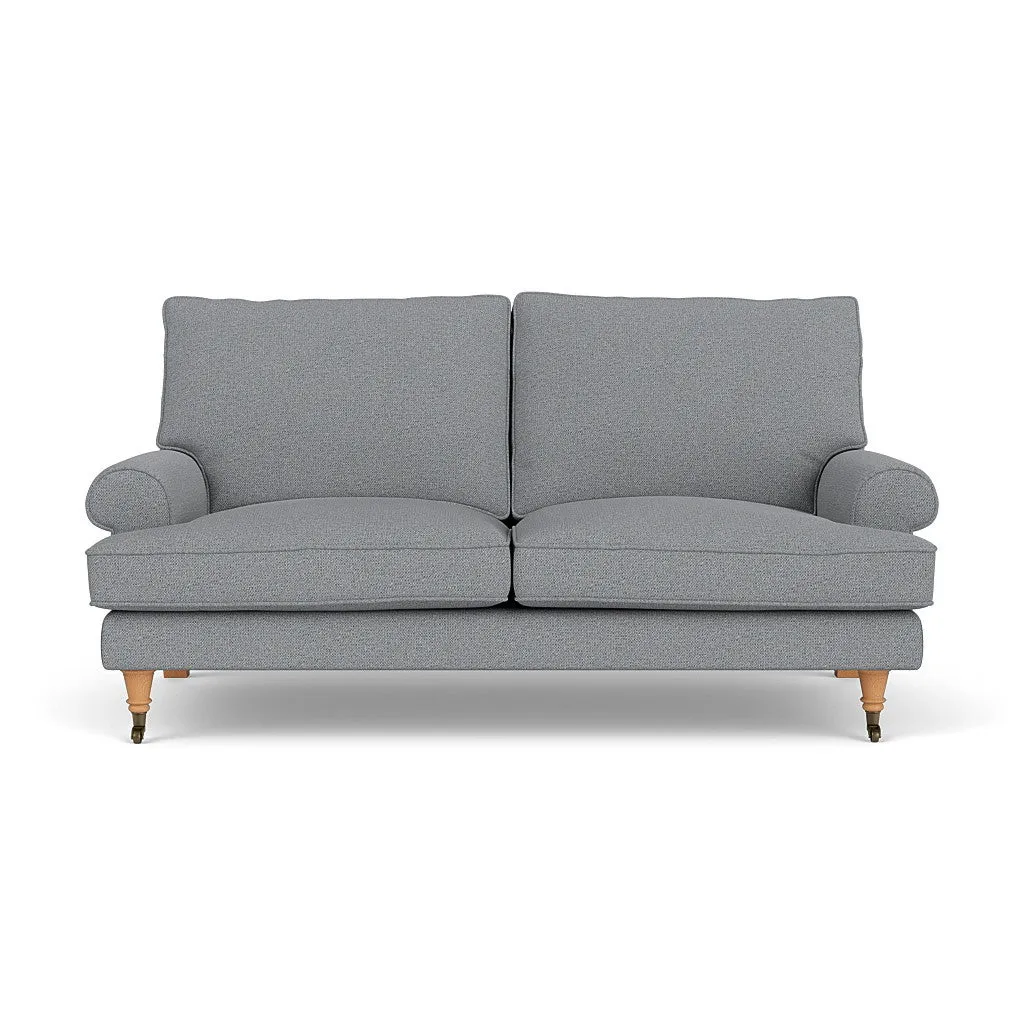 Large 2-Seater Sofa - Blue Marl, House Weave image