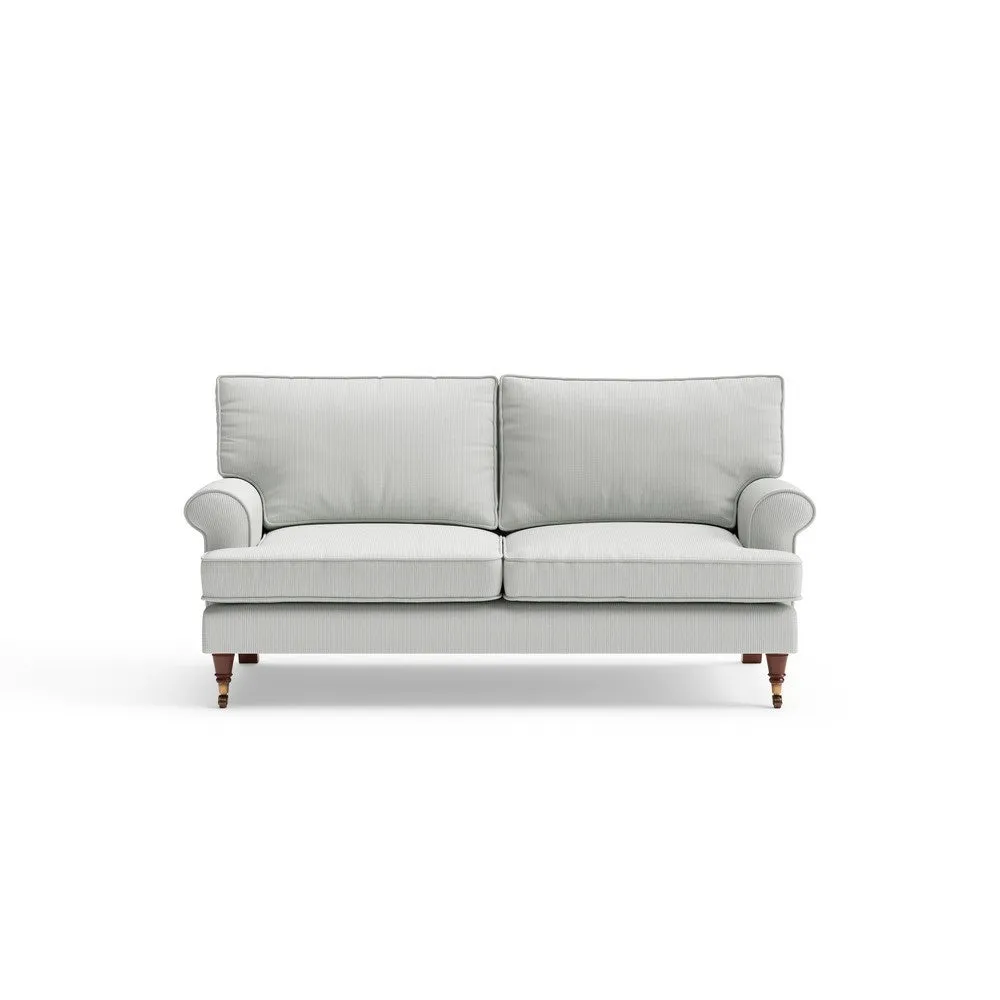 Large 2-Seater Sofa - Duck Egg, Broadway Stripe
