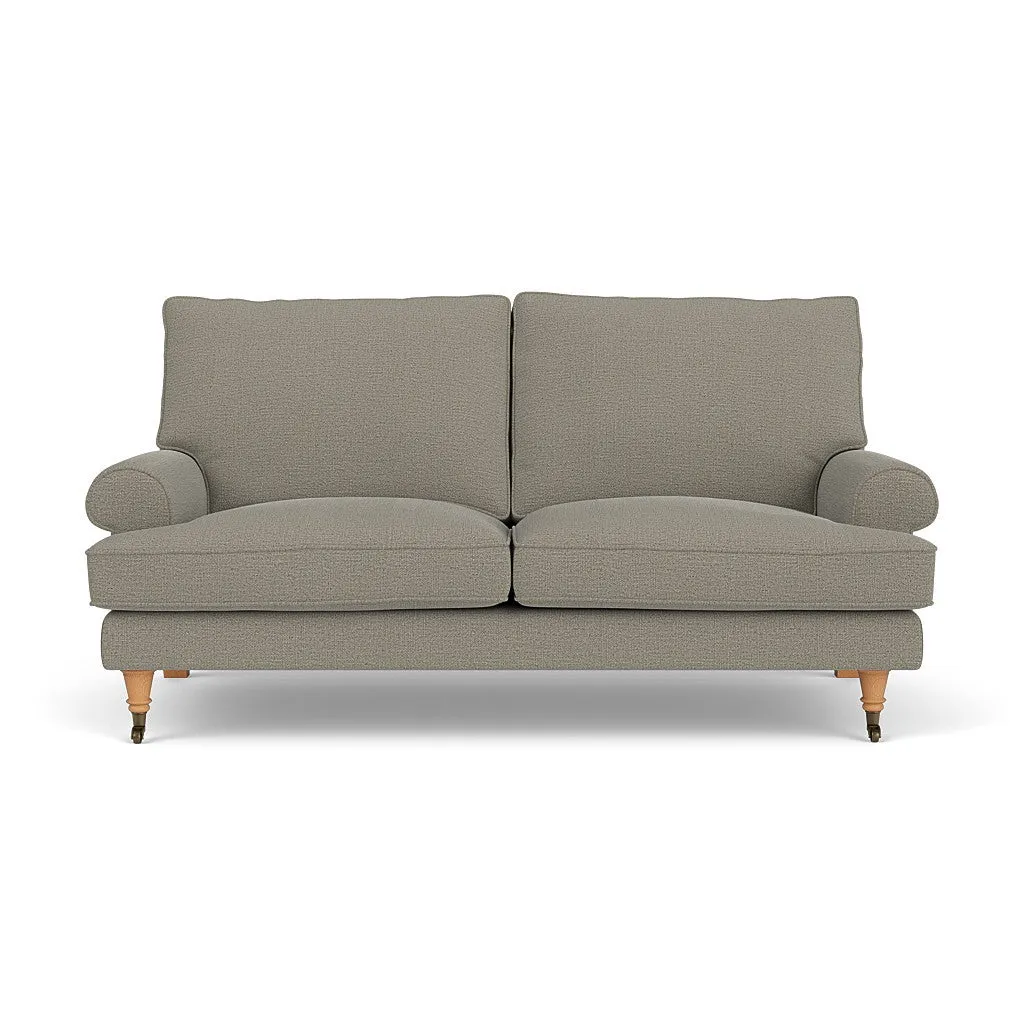 Large 2-Seater Sofa - Flax, Rustic Weave