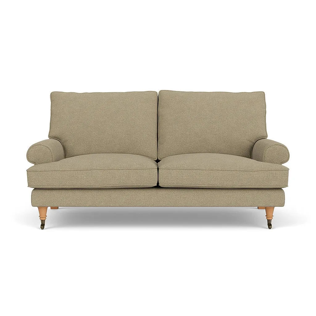 Large 2-Seater Sofa - Green Marl, House Weave