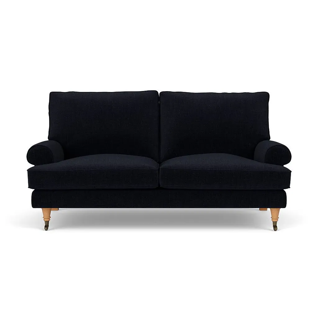 Large 2-Seater Sofa - Ink, Eco Chenille by The Cotswold Company, image 2