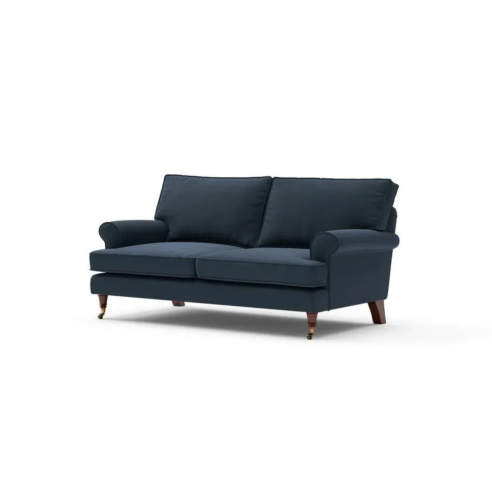 Large 2-Seater Sofa - Night Sky, Matt Velvet