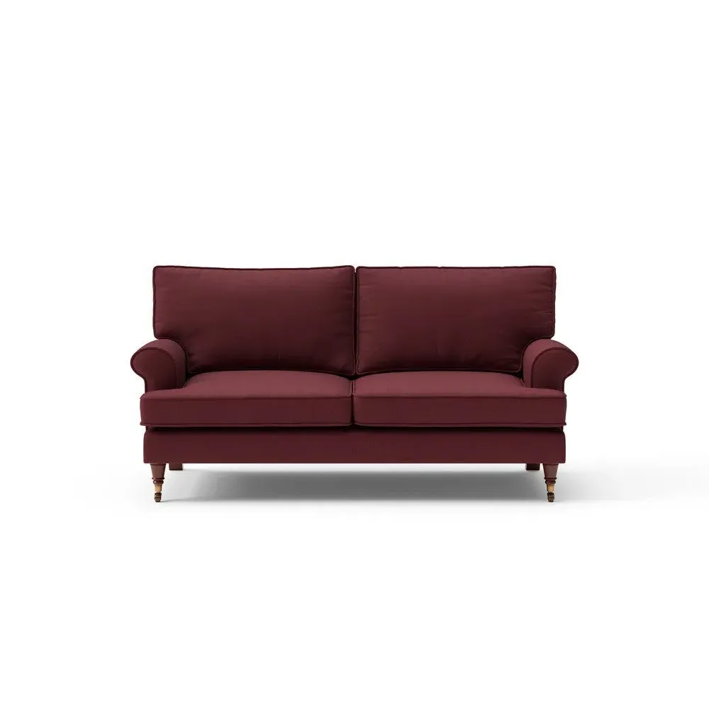 Large 2-Seater Sofa - Rosehip, House Linen Mix
