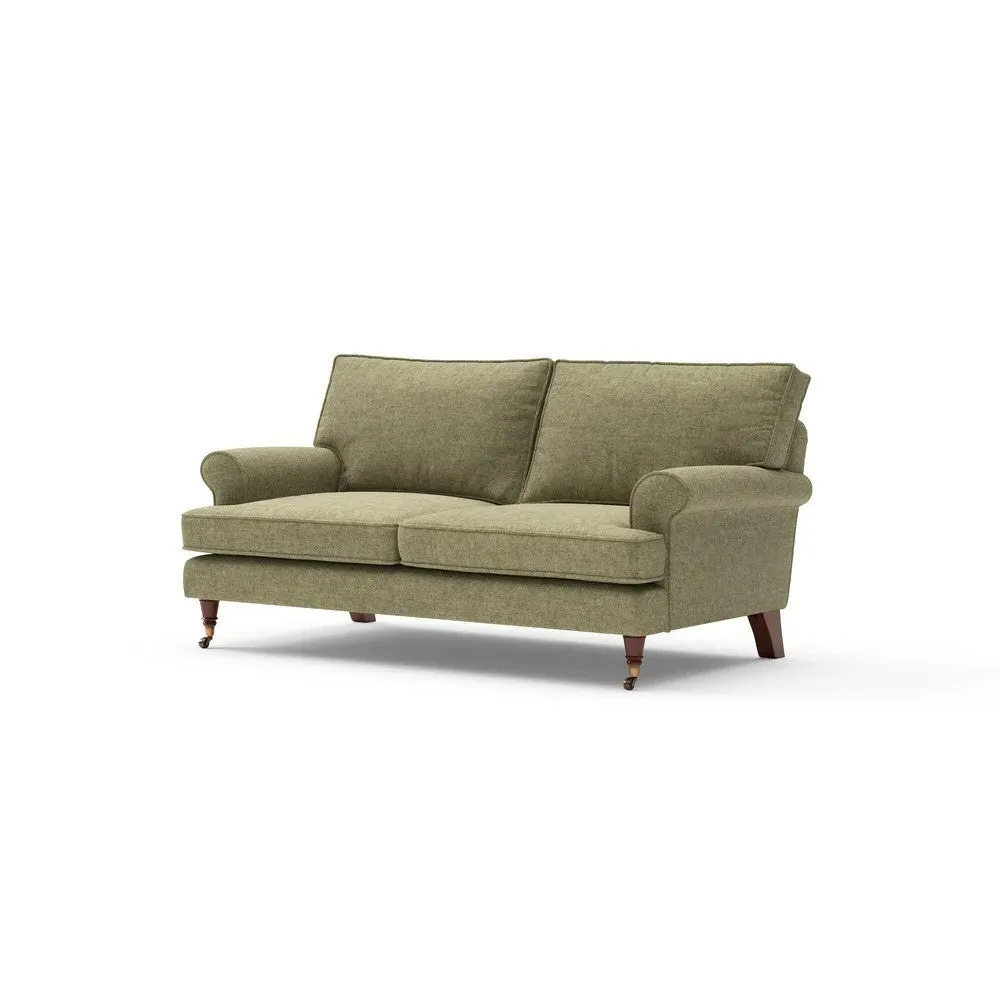 Large 2-Seater Sofa - Sage, Aquaclean Oxford