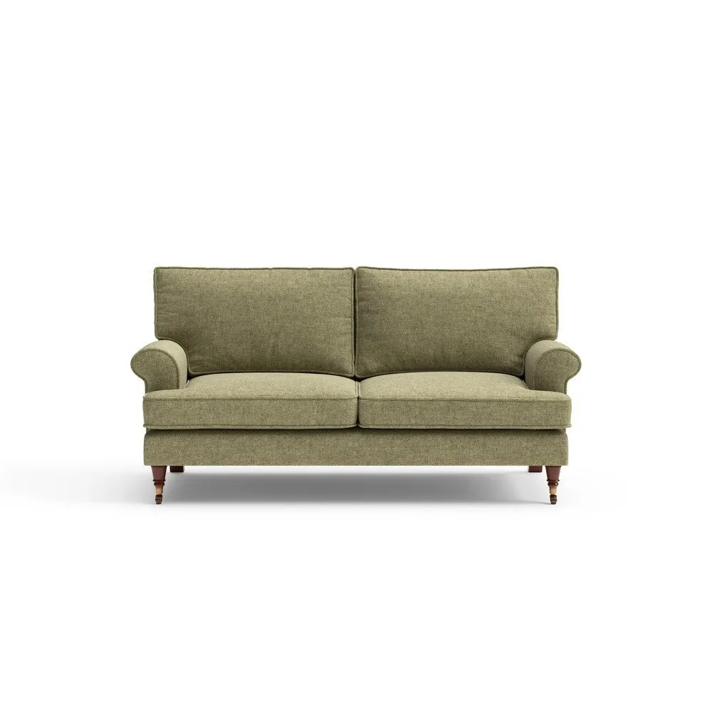 Large 2-Seater Sofa - Sage, Aquaclean Oxford