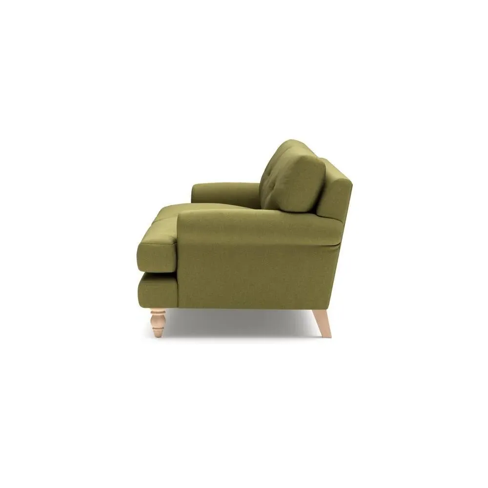3 Seater Sofa - Apple, House Linen Mix