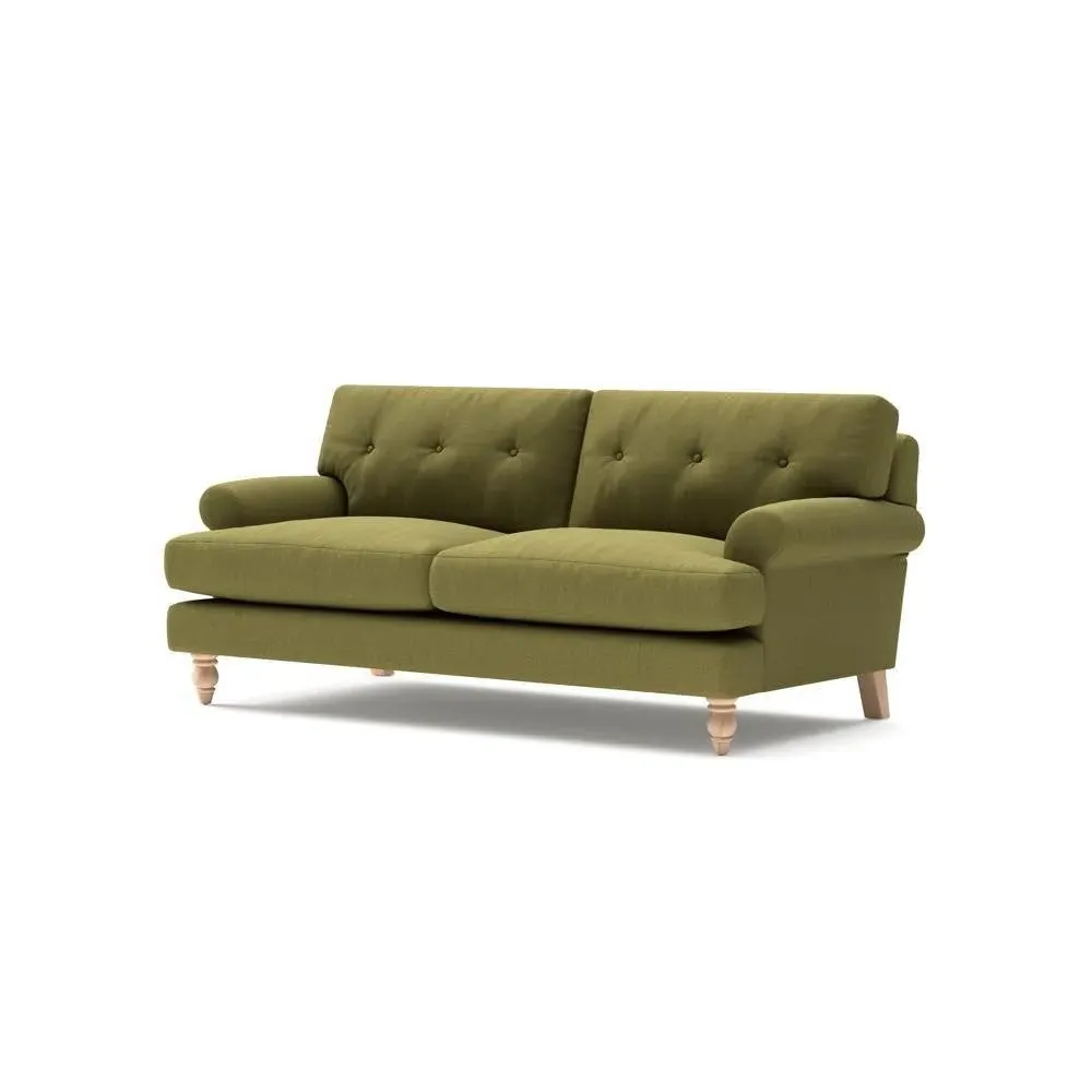 3 Seater Sofa - Apple, House Linen Mix