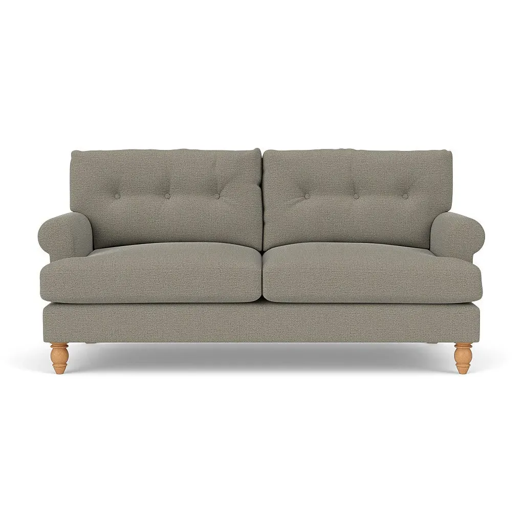 3 Seater Sofa - Flax, Rustic Weave