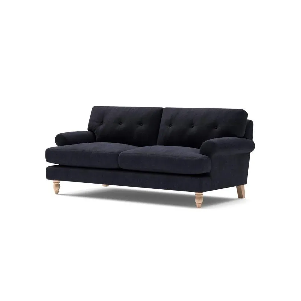 3 Seater Sofa - Ink, Eco Chenille