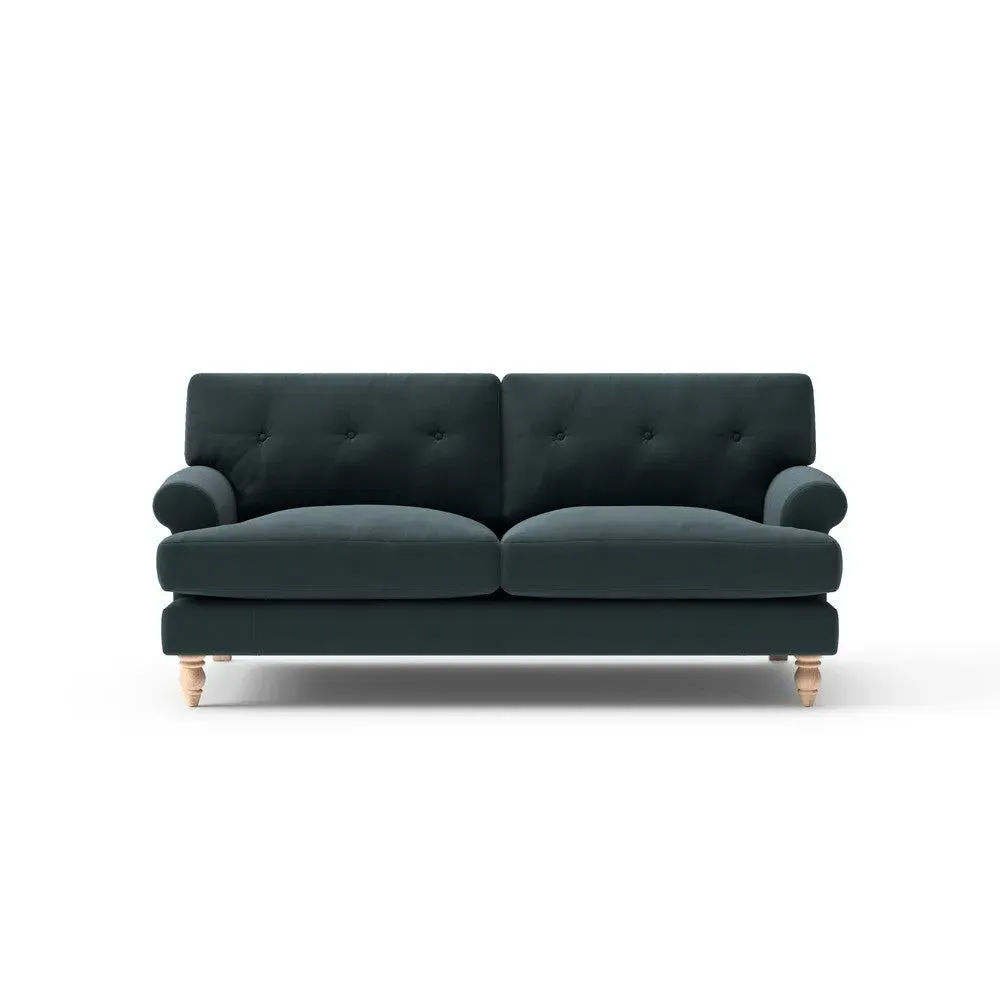3 Seater Sofa - Lake, Matt Velvet