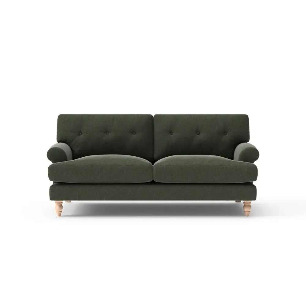 3 Seater Sofa - Moss, Eco Chenille