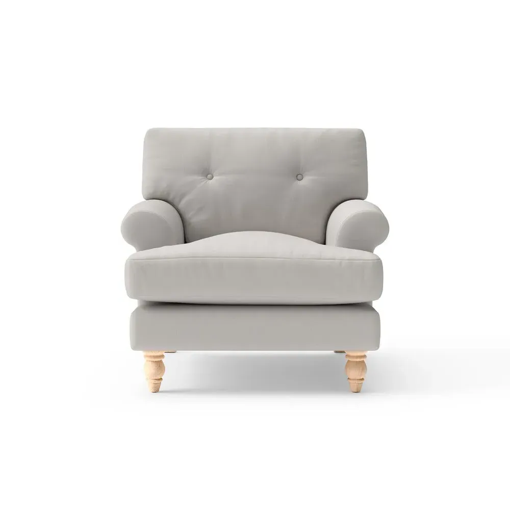 Armchair - Dove Grey, House Linen Mix