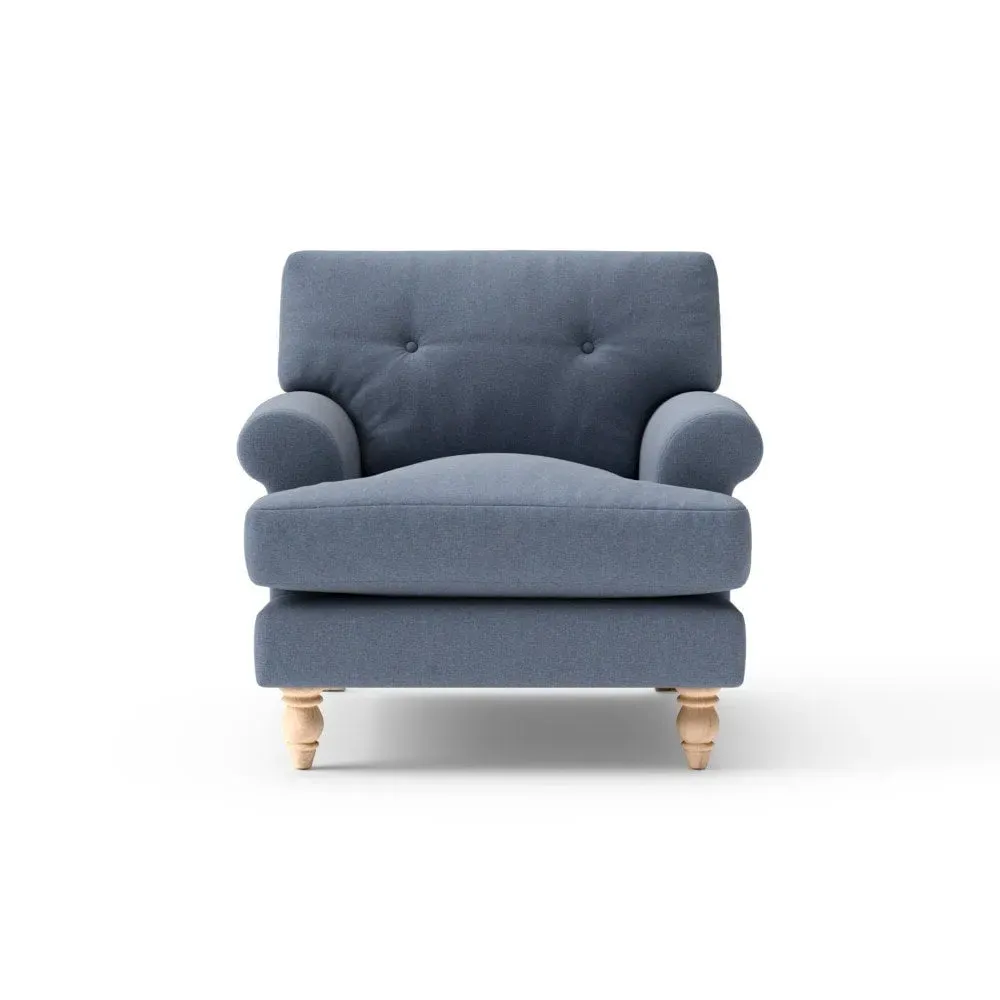 Armchair - Indigo, House Linen Mix